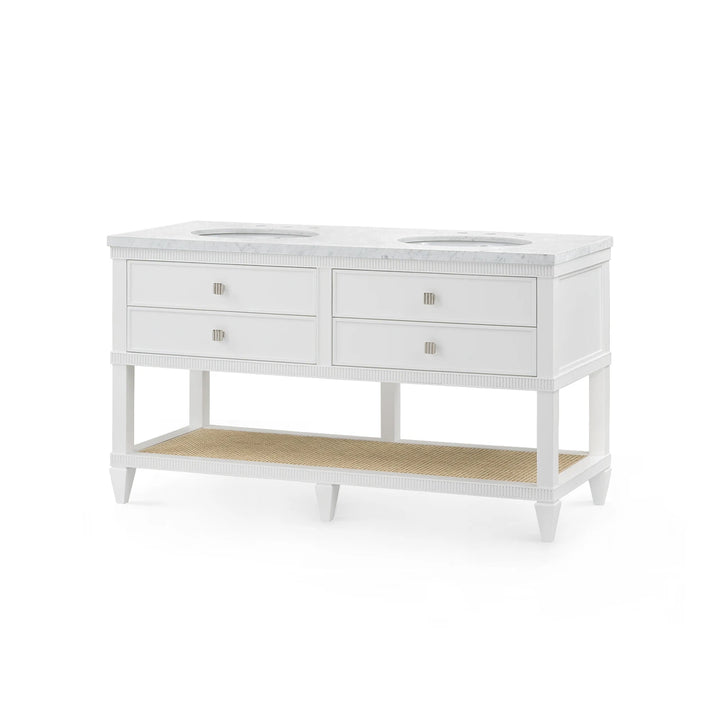 Sienna Marble Top Bath Vanity - Vanilla