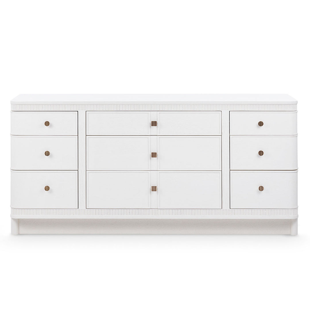 Sienna 9-Drawer Cabinet Glazed Whisper White