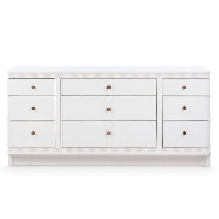 Sienna 9-Drawer Cabinet Glazed Whisper White