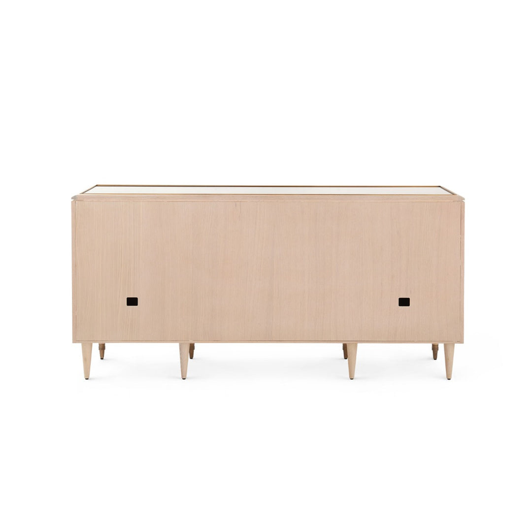Sofia Three Drawer and Two Door Cabinet - Sand