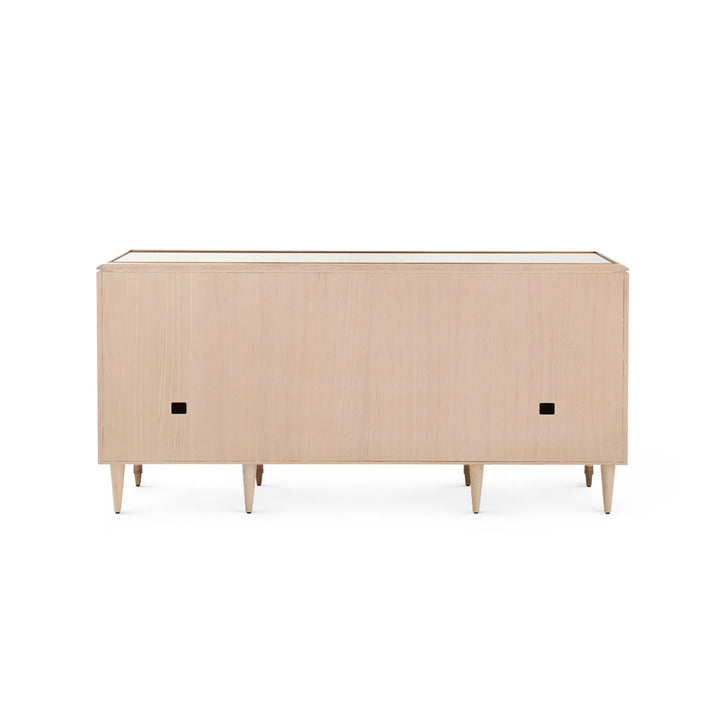 Sofia Three Drawer and Two Door Cabinet - Sand
