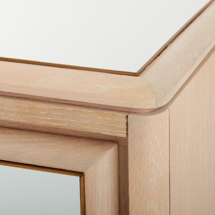 Sofia Three Drawer and Two Door Cabinet - Sand