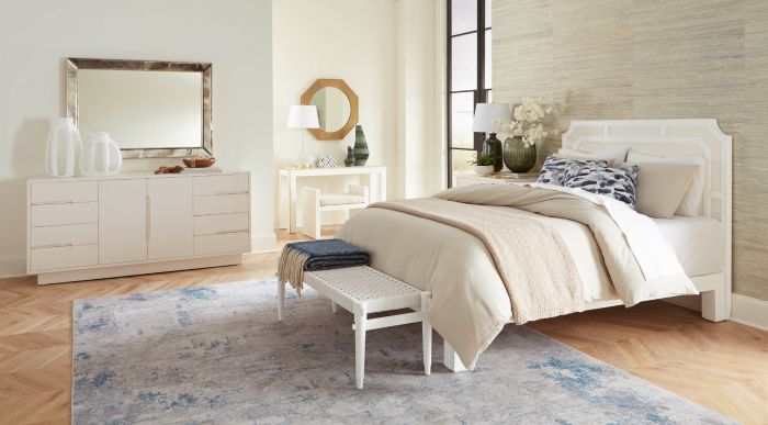 Cora 8-Drawer &amp; 2-Door Cabinet - Soft White