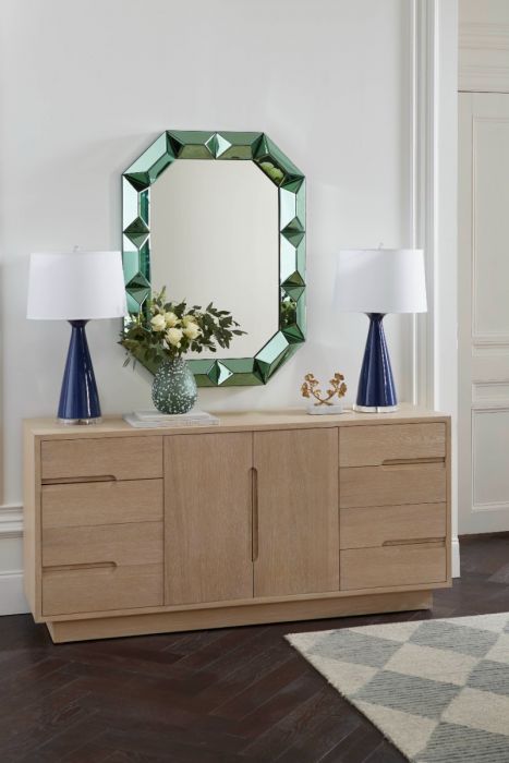 Cora 8-Drawer &amp; 2-Door Cabinet - Sand