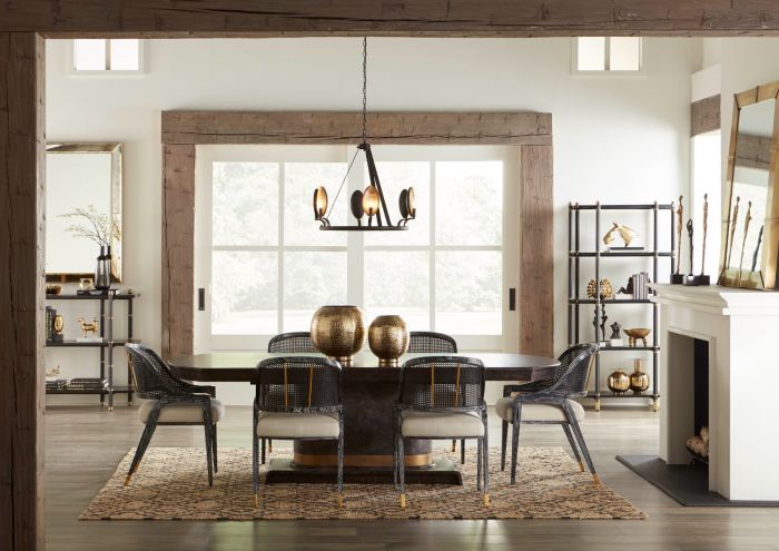 Harriet Dining Table - Arabica Burl