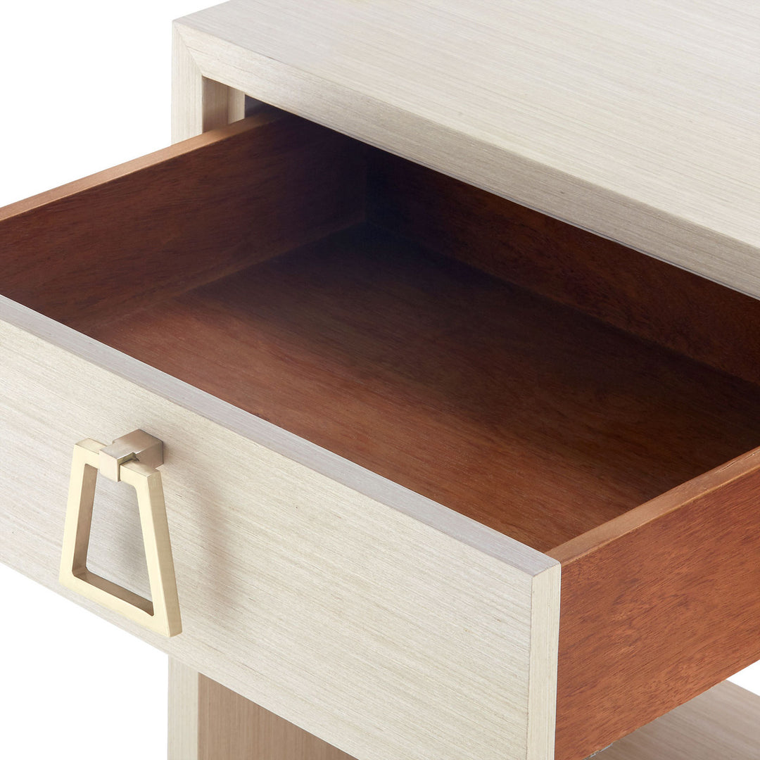 Stanford 1-Drawer Side Table Blanched Oak