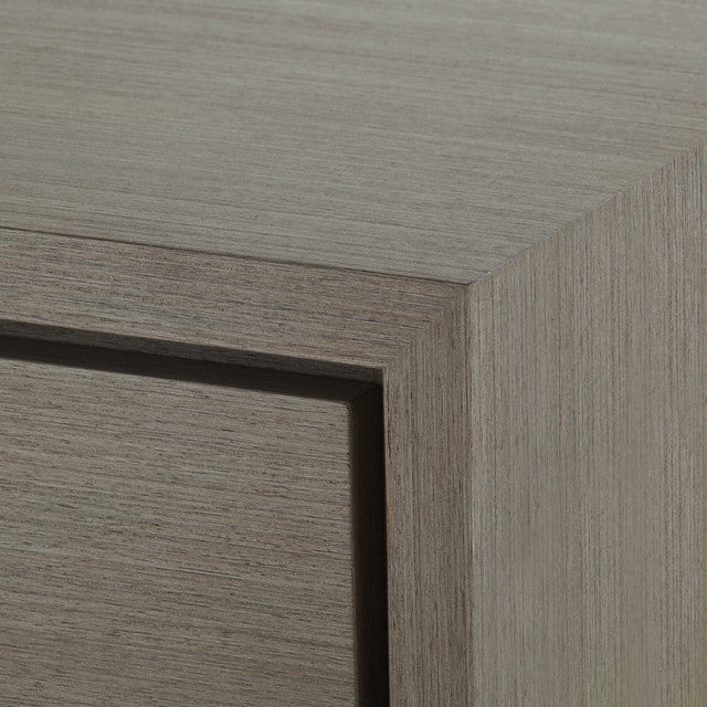 Stanford 1-Drawer Side Table Taupe Gray