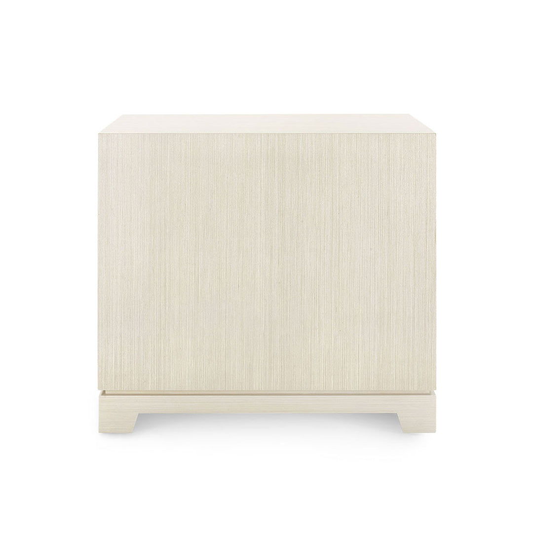 Stanford 3-Drawer Side Table Bleached Oak