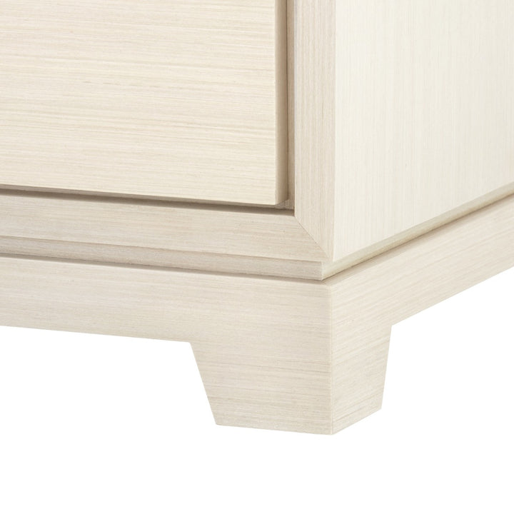 Stanford 3-Drawer Side Table Bleached Oak