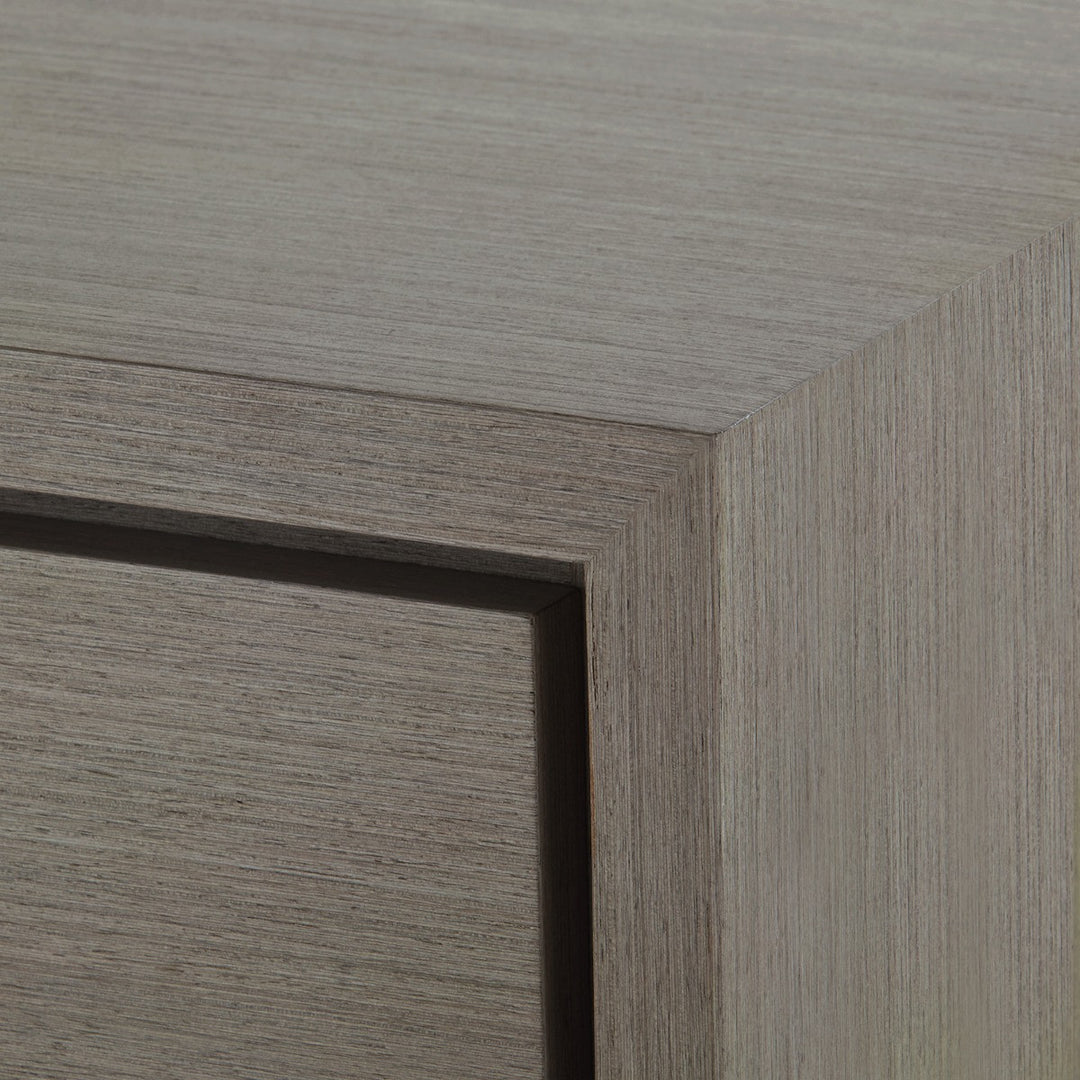 Stanford 3-Drawer Side Table Taupe Gray