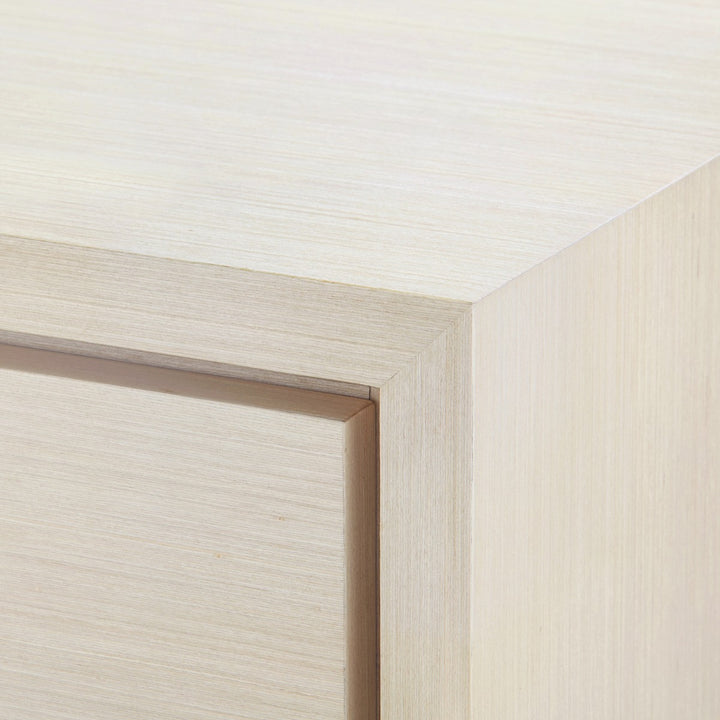 Stanford Extra Large 6-Drawer Blanched Oak