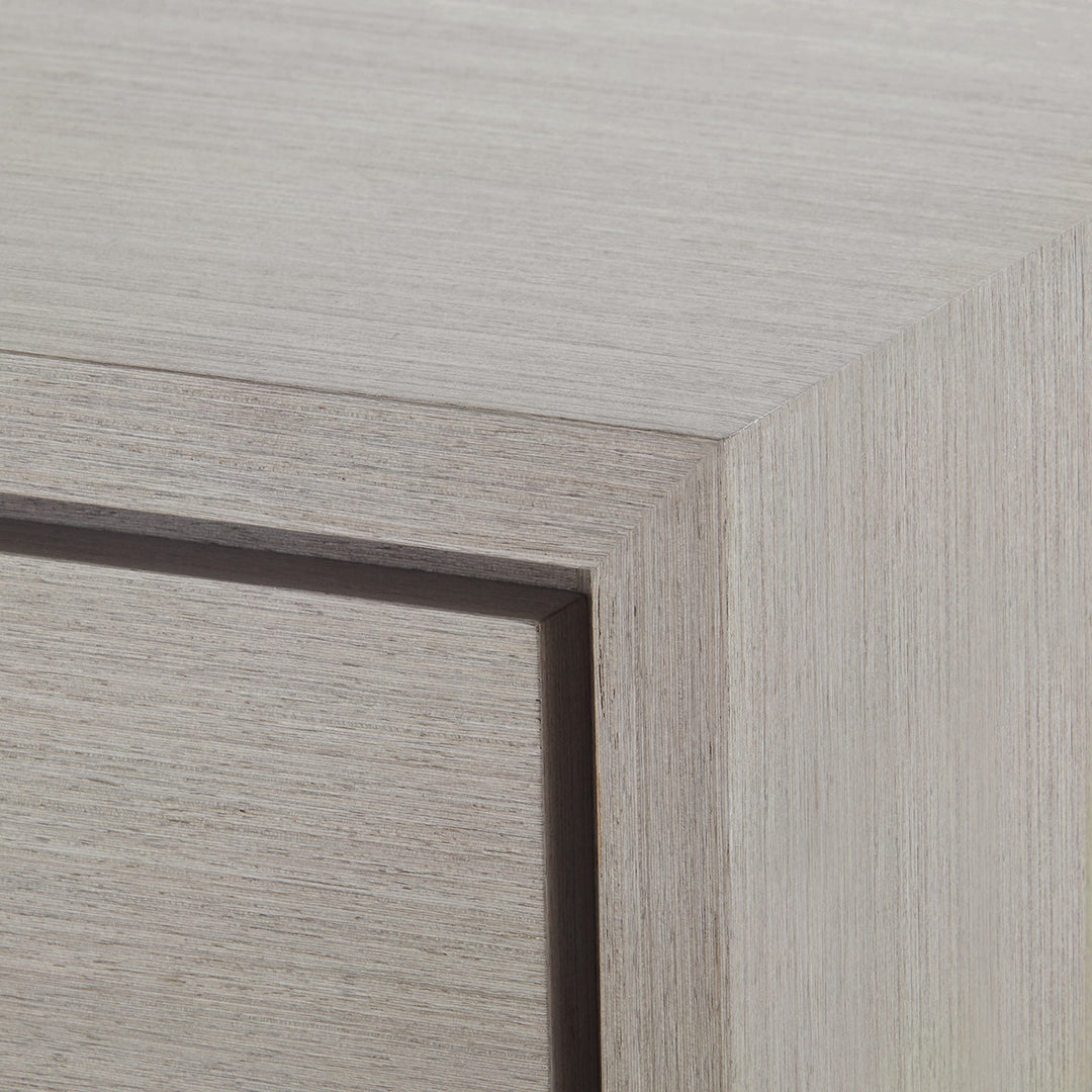 Stanford Extra Large 6-Drawer Taupe Gray