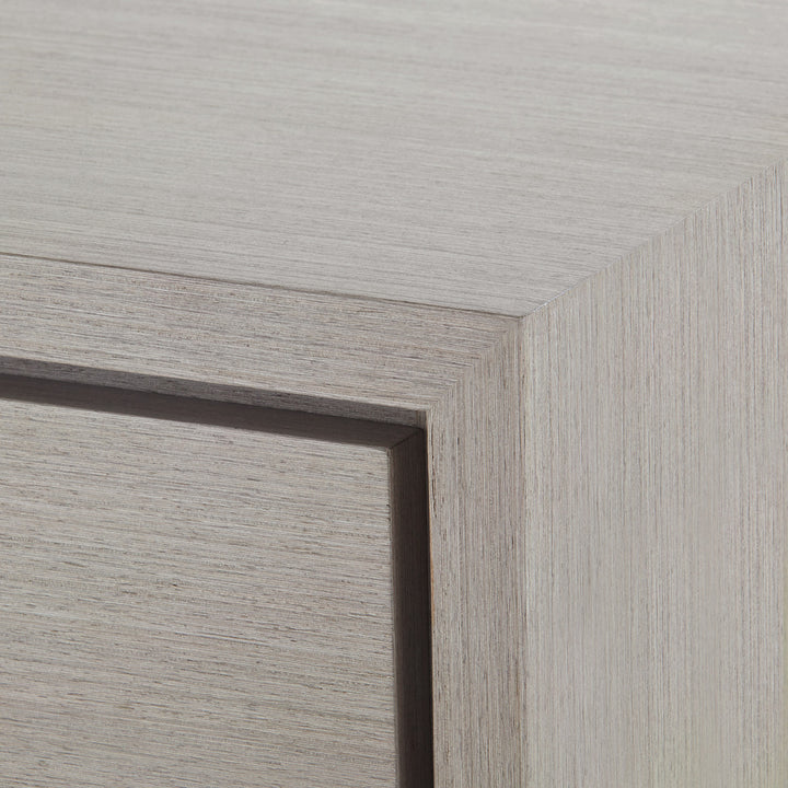 Stanford Extra Large 6-Drawer Taupe Gray