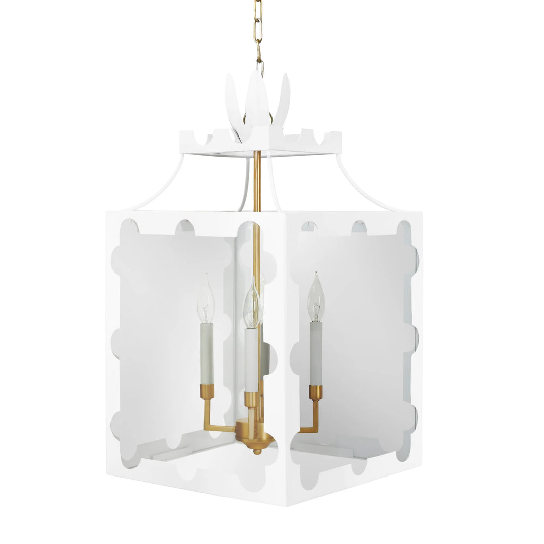 Talula Chandelier - White