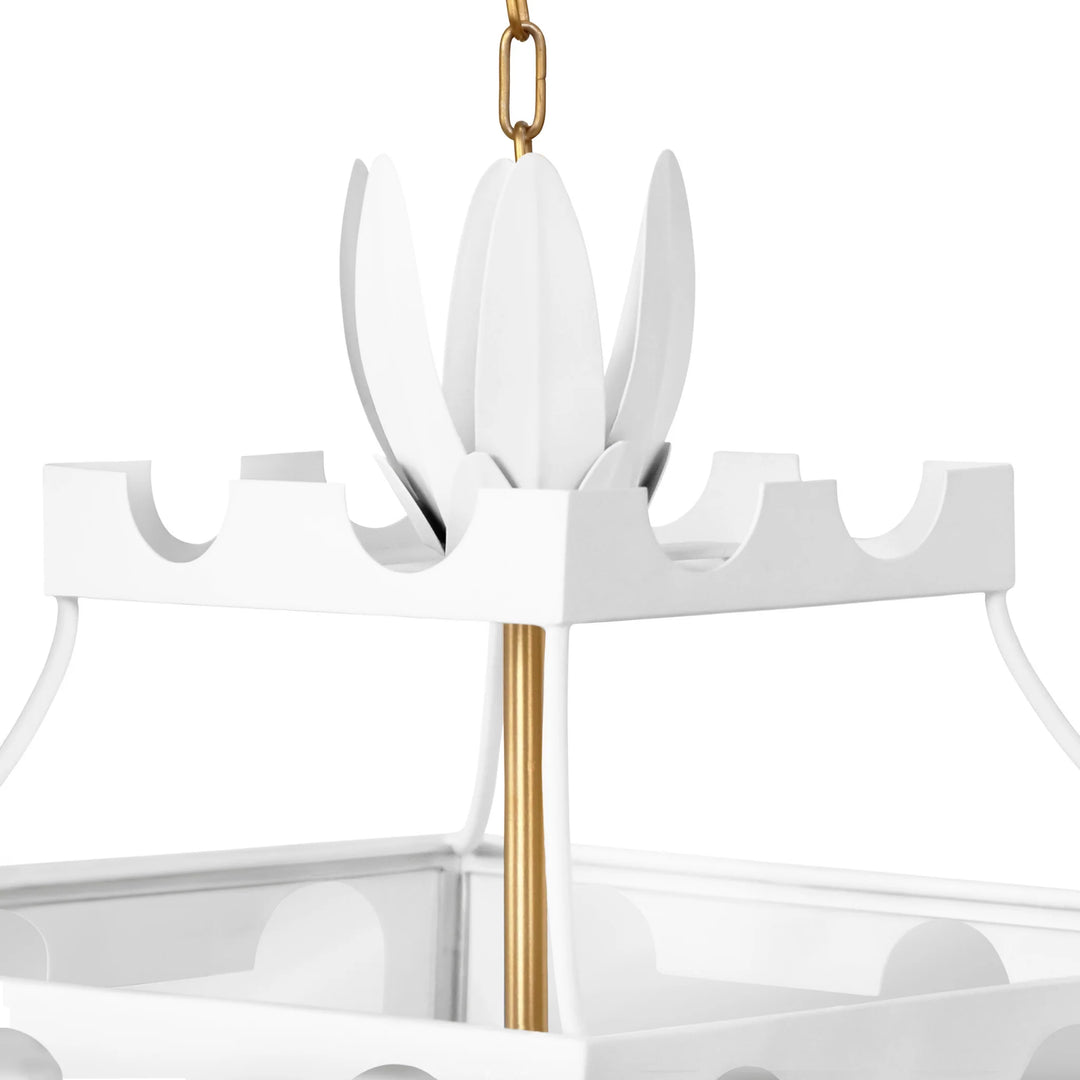 Talula Chandelier - White