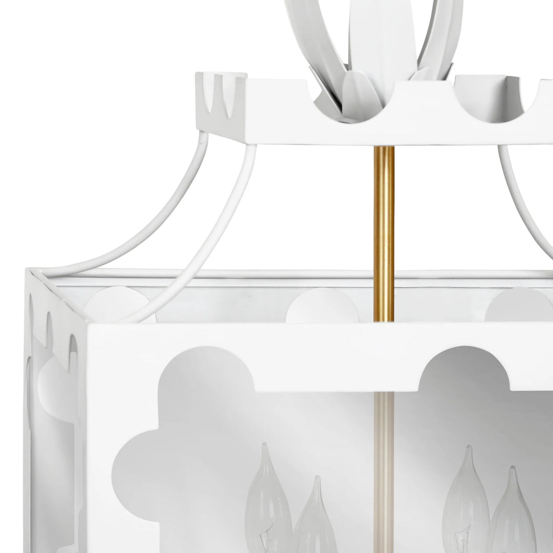 Talula Chandelier - White