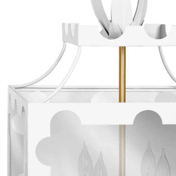 Talula Chandelier - White