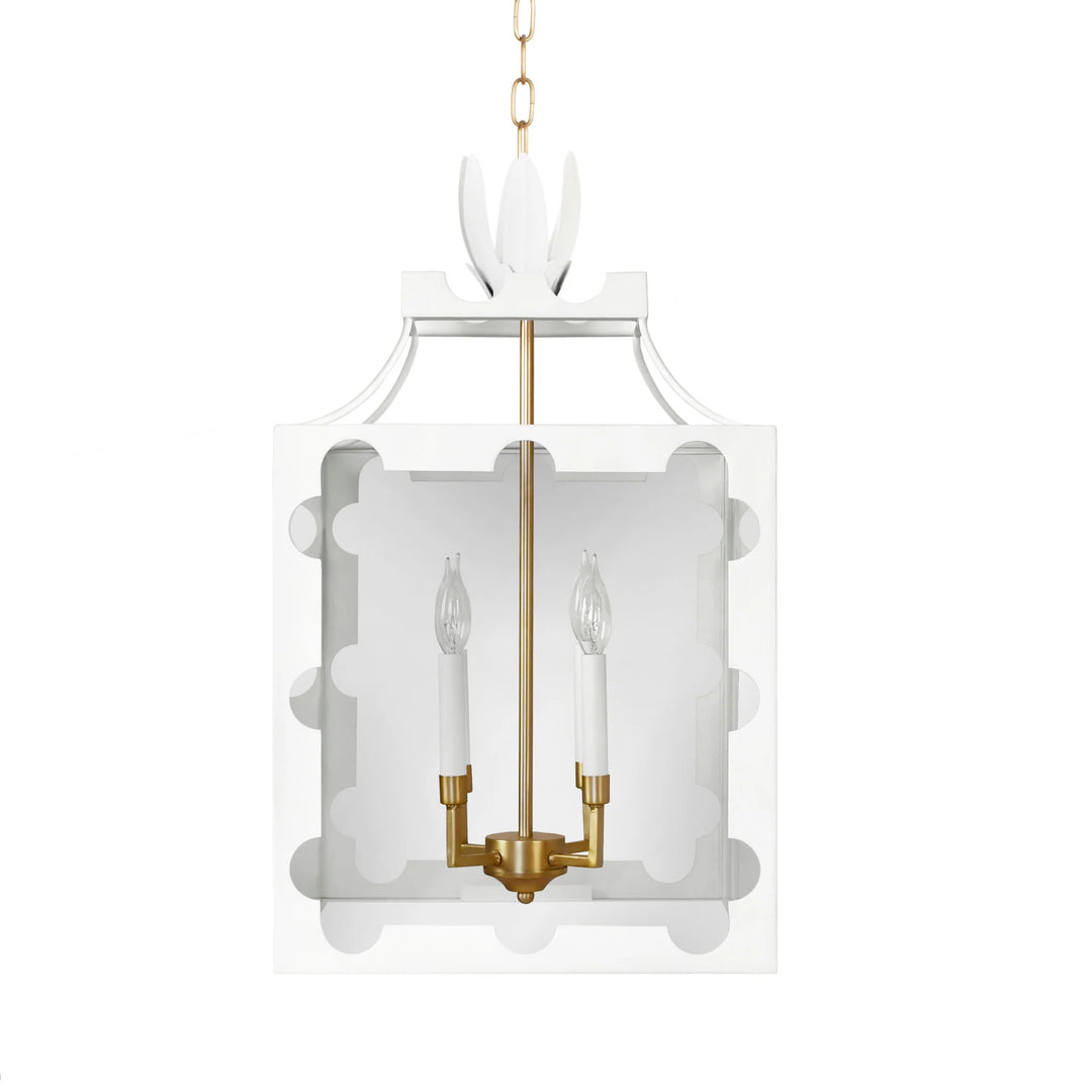 Talula Chandelier - White