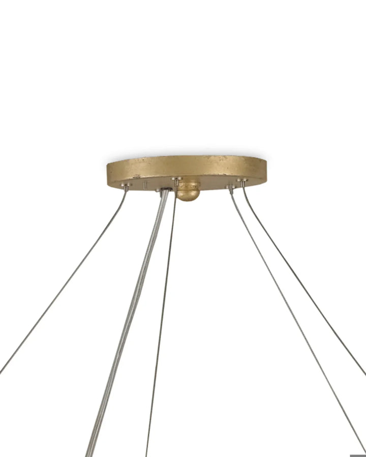 Ringmaster Gold Chandelier