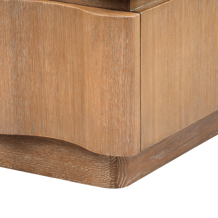 Vanessa 6-Drawer Dresser Almond