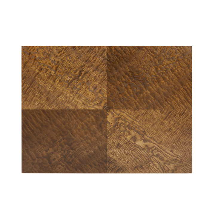 Velma 1-Drawer Side Table Honeyed Burl