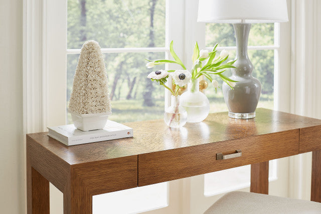 Velma Desk Honeyed Burl