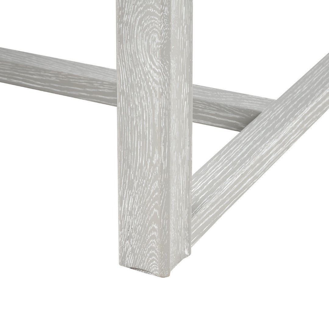 Vivian 1-Drawer Side Table Soft Gray