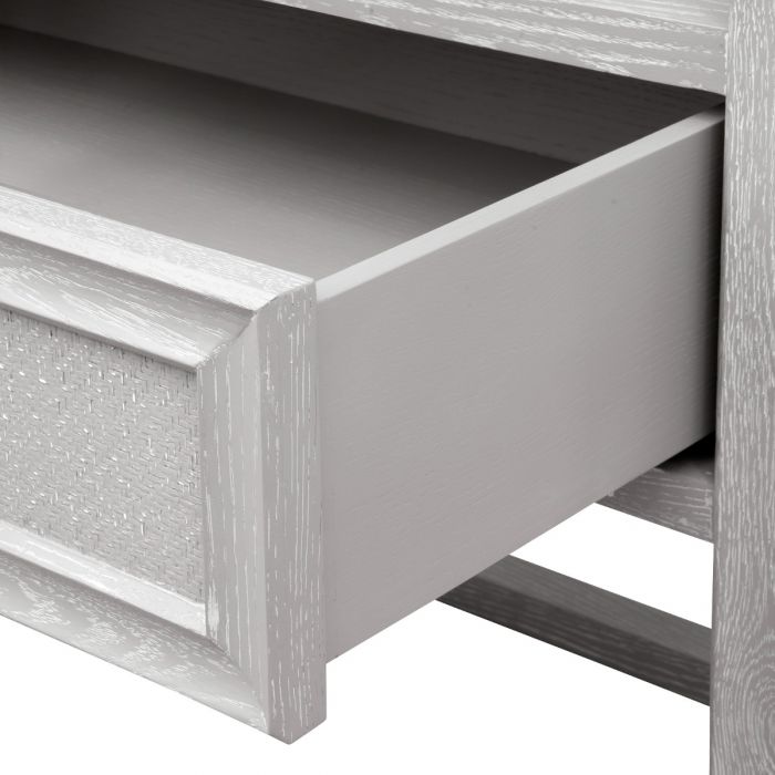 Vivian 8-Drawer Chest Soft Gray