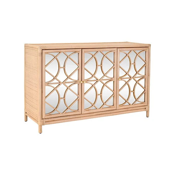 Aria Cabinet - Natural Rattan