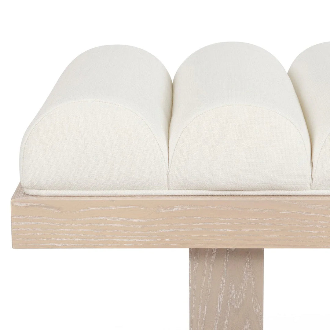 Caspian Bench - White