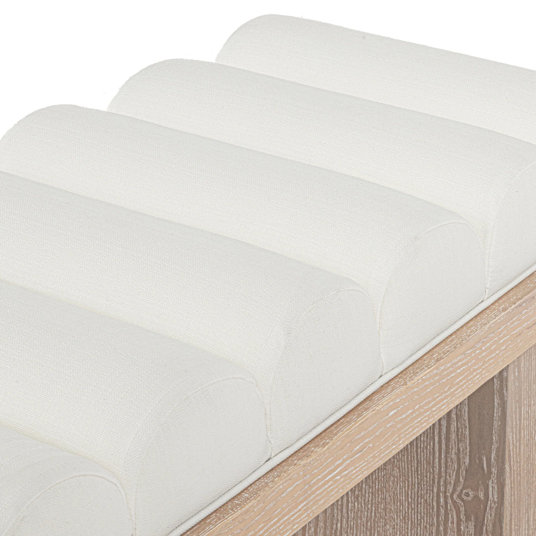 Caspian Bench - White