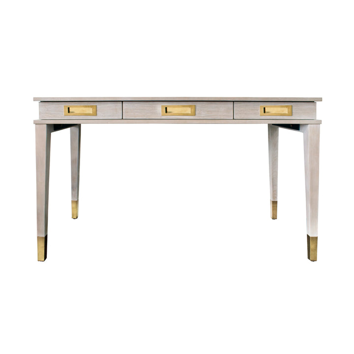 Plato Desk - Cerused Oak