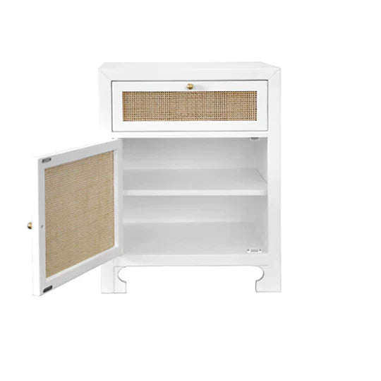 Ruth Side Table - White Lacquer