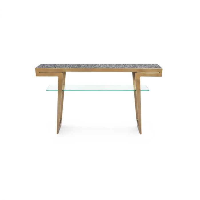 Zelda Console - Antique Brass