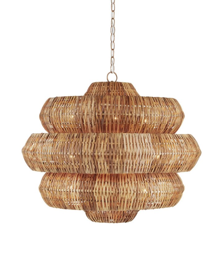 Antibes Medium Natural Chandelier